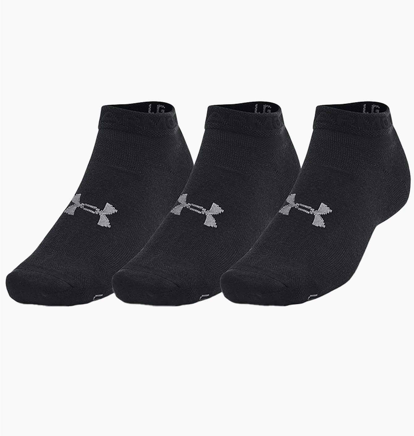 Шкарпетки унісекс Under Armour Essential Low Cut Black (3 пари) 1382958-001