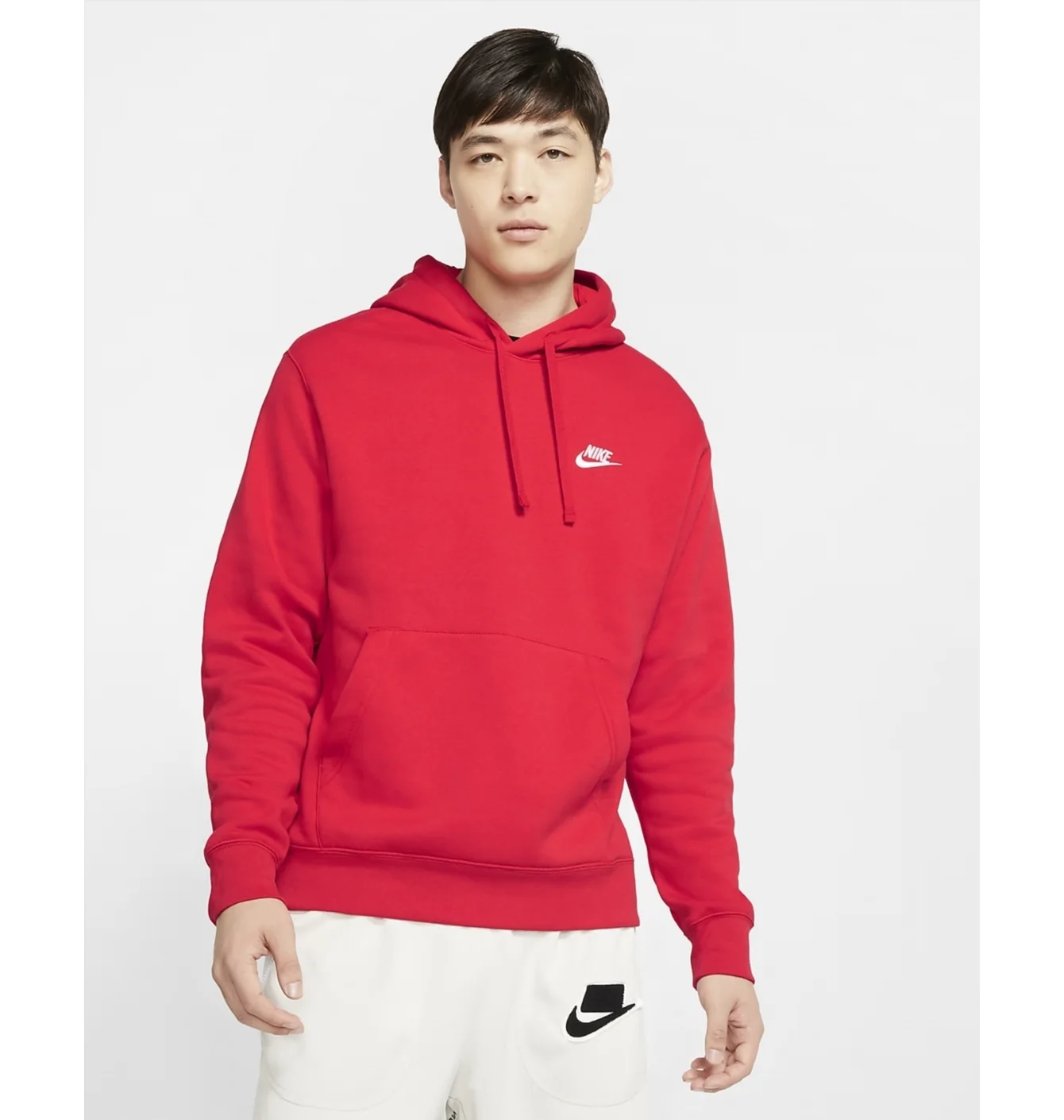 Худі чоловіче Nike Nsw Club Hoodie Red BV2654-657