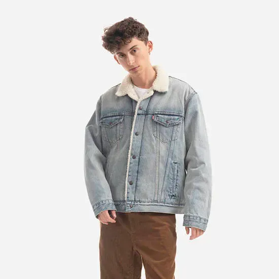 Чоловіча блакитна джинсова куртка Levi's