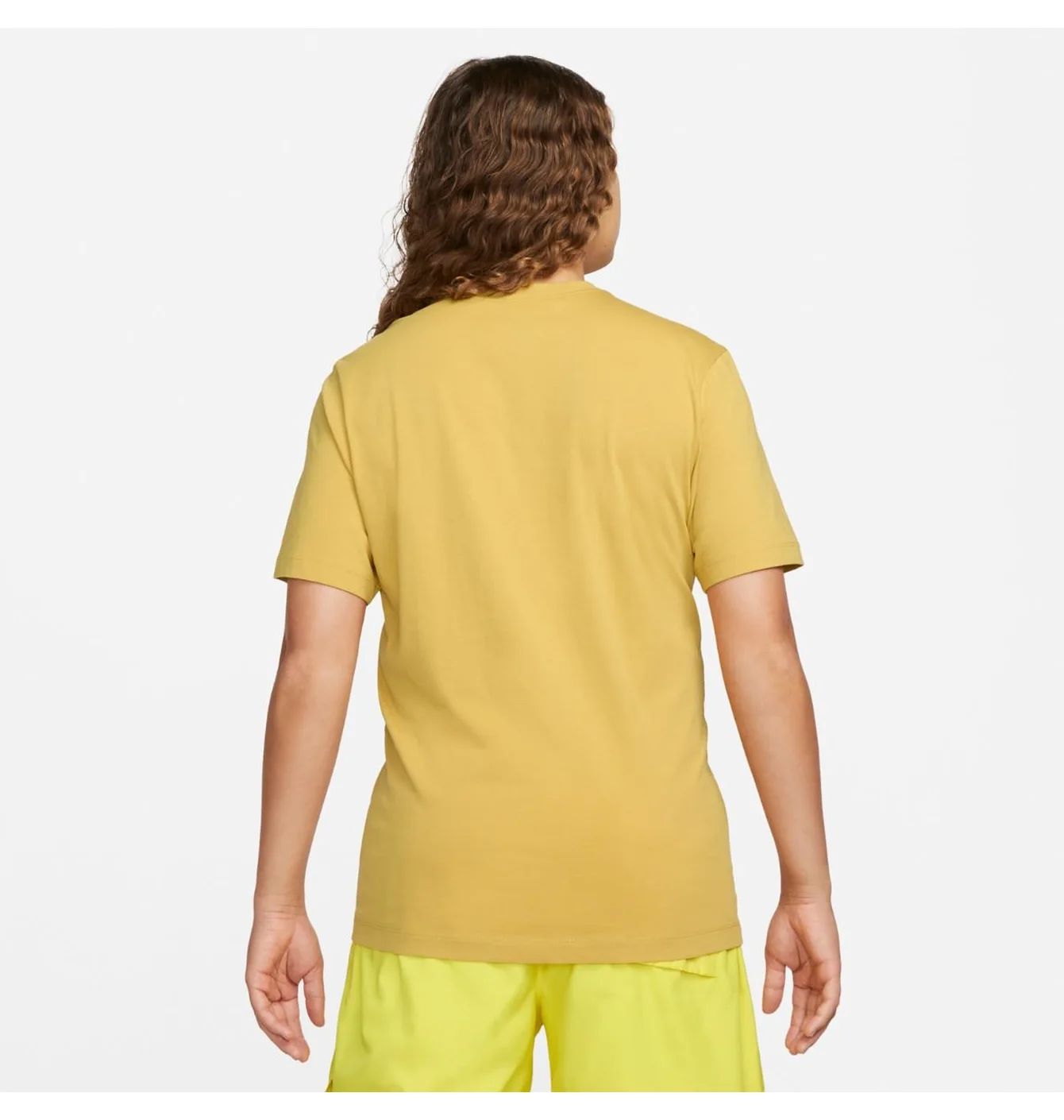 Футболка чоловіча Nike Nsw Tee 12Mo Jdi Yellow DZ2993-725