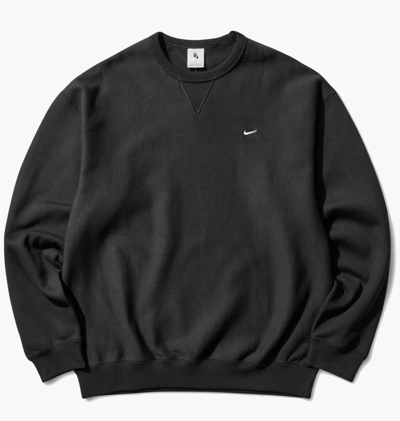 Світшот чоловічий Nike Solo Swsh Crew Black HV1086-010