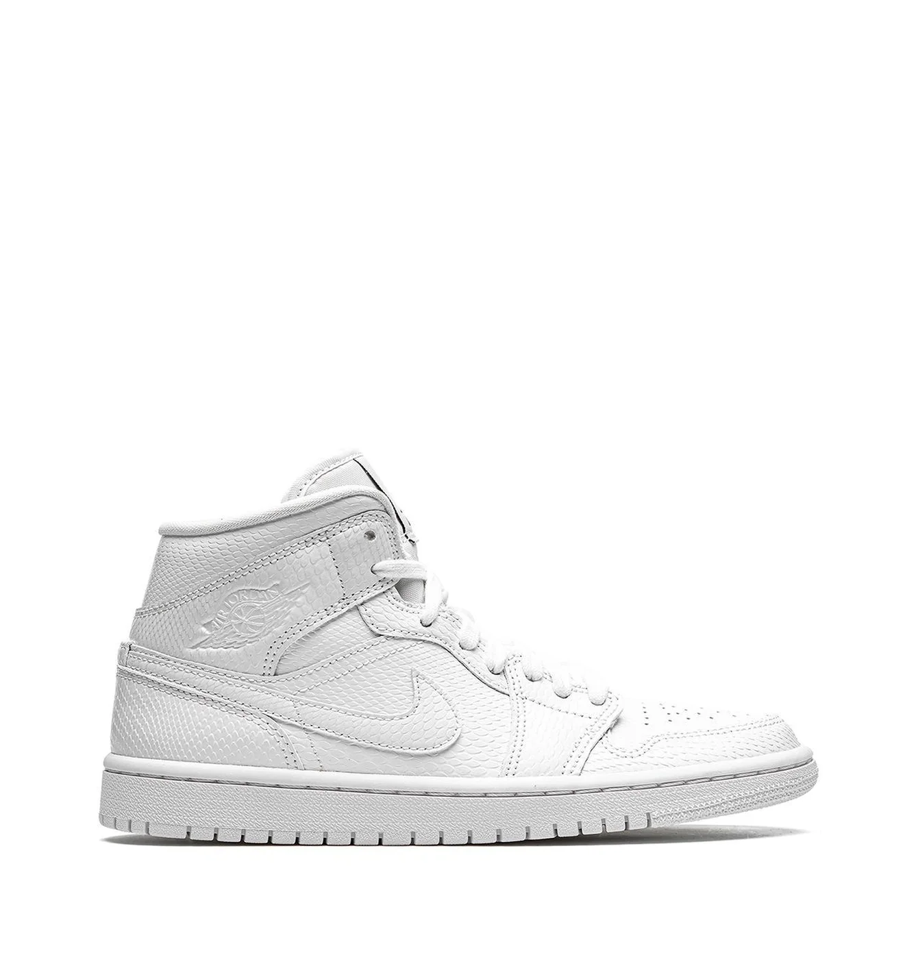 Jordan 1 Mid White Snakeskin (W)