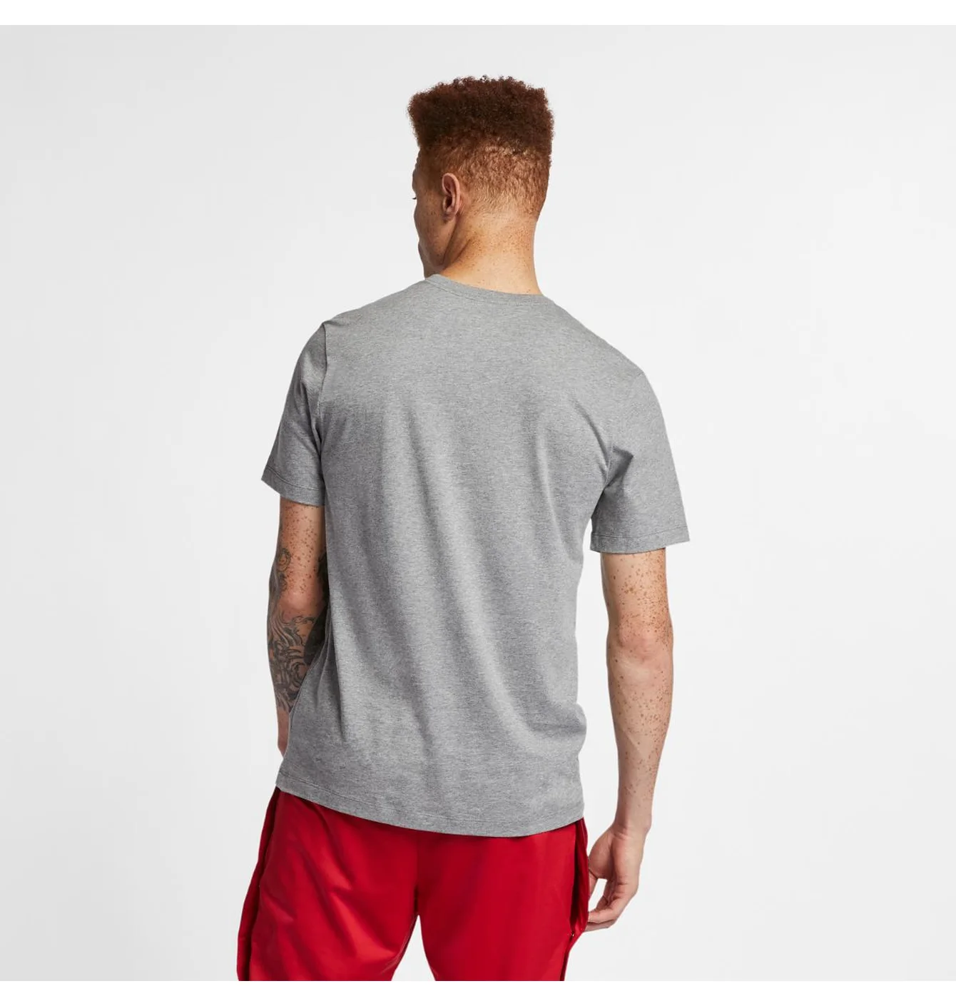 Футболка чоловіча Air Jordan Jumpman Graphic Grey Bv0086-091