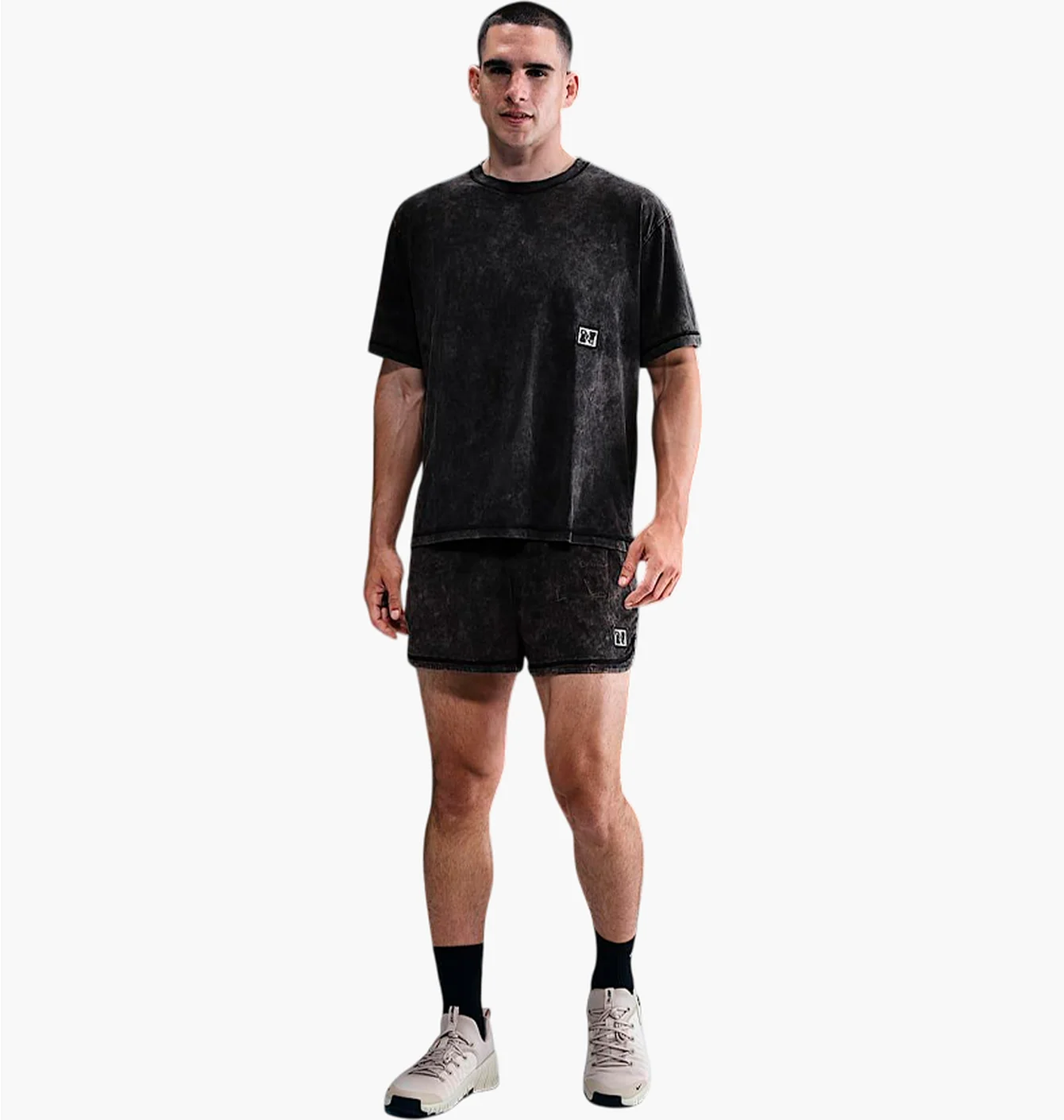 Футболка чоловіча Nike Gym Heritage Black HV0627-010