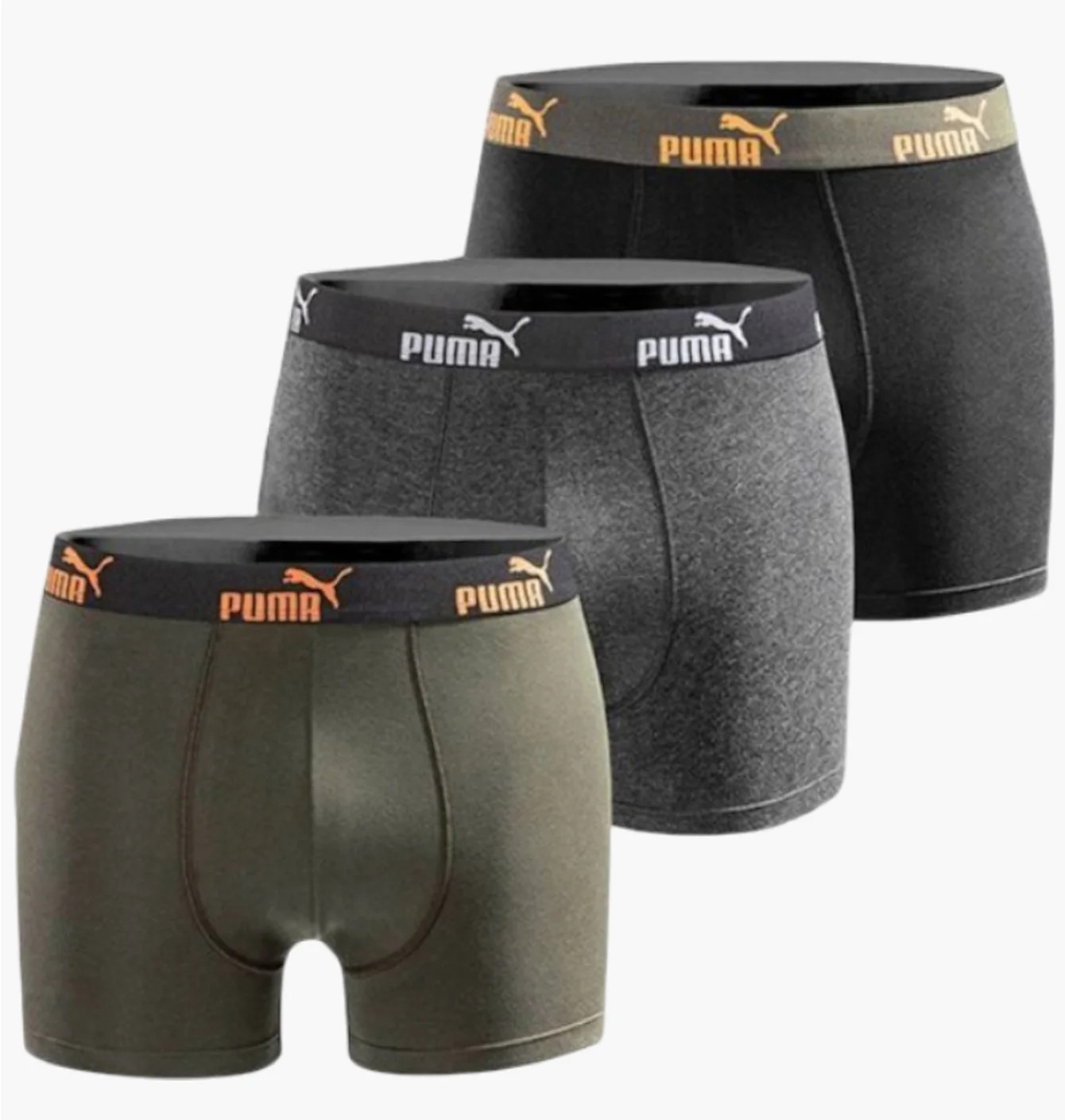 Труси чоловічі Puma Everyday Coton Stretch (3 шт) Multi 100003547-003