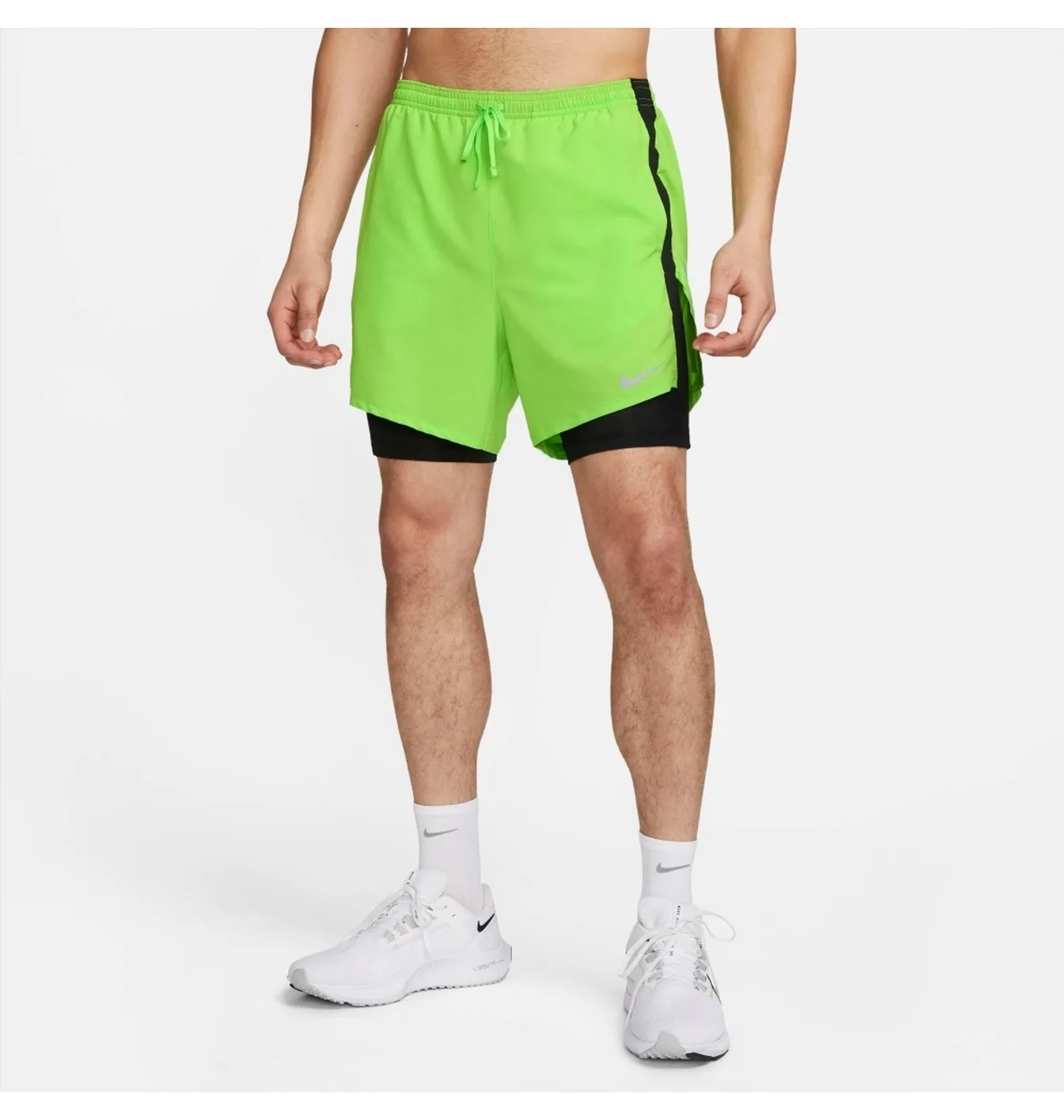 Шорти чоловічі Nike Dri-Fit Run Division Stride 8 Running Shorts Green DX0841-313