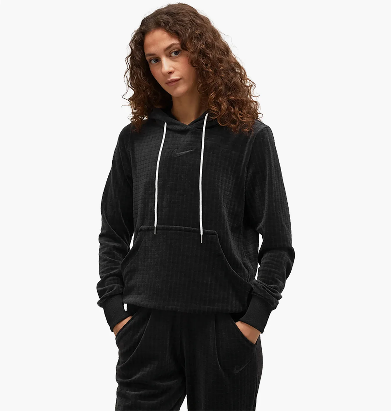 NIKE VELOUR HOODIE