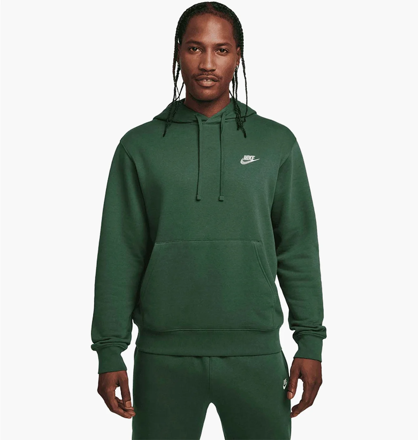 Худі чоловіче Nike Club Green BV2654-323