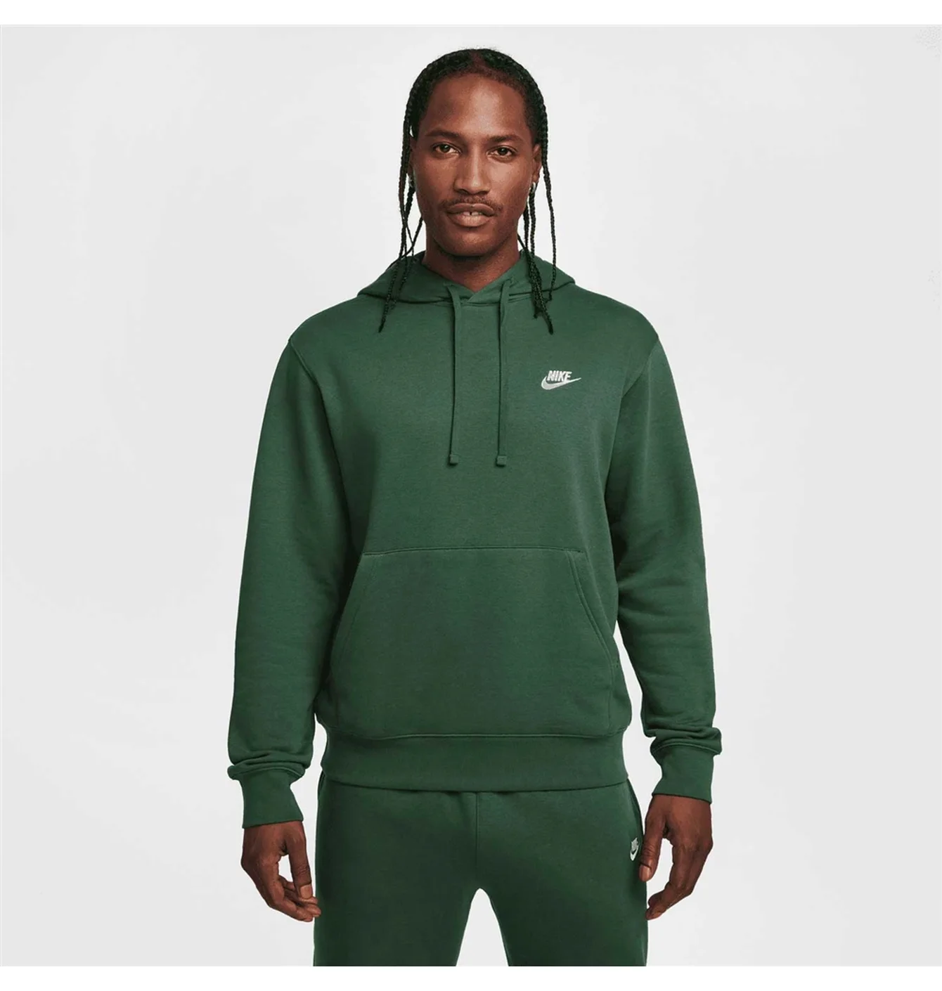 Худі чоловіче Nike Club Green BV2654-323