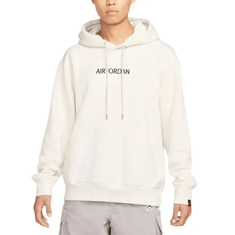 Jordan Wordmark Hoodie White