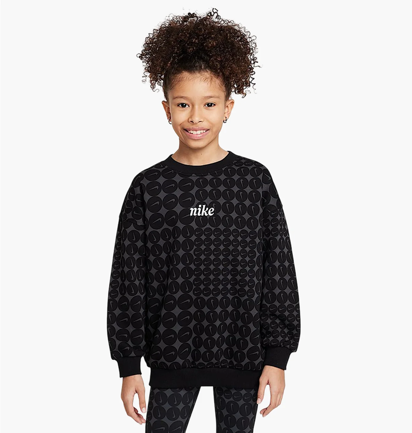 Світшот дитячий Nike Sportswear Club Fleece Black/Grey HF8209-010