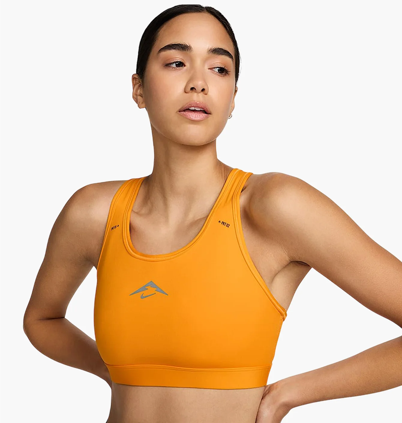 NIKE TRAIL SWOOSH SPORTS BRA