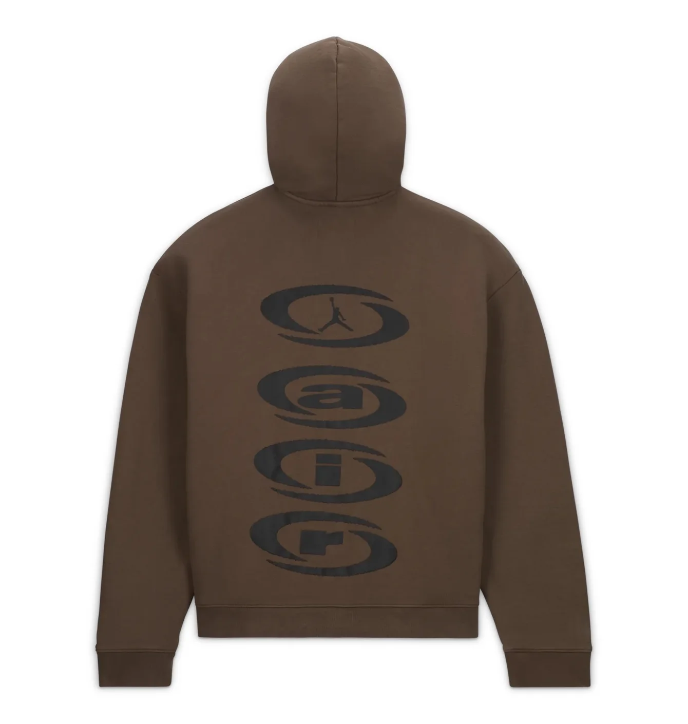 Jordan x Travis Scott Full-Zip Hoodie Brown