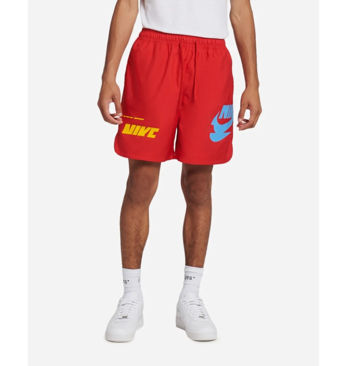 Шорти чоловічі Nike Nsw Essentials Glitch Shorts Red Dm6879-657