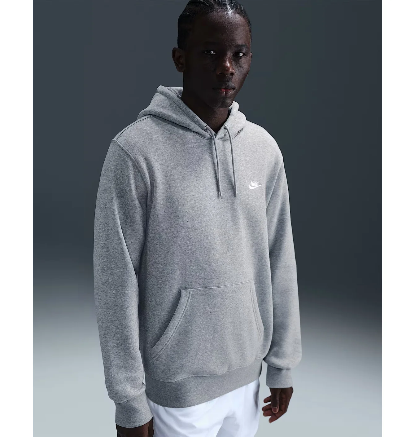 Худі чоловіче Nike Club Grey FN3859-063