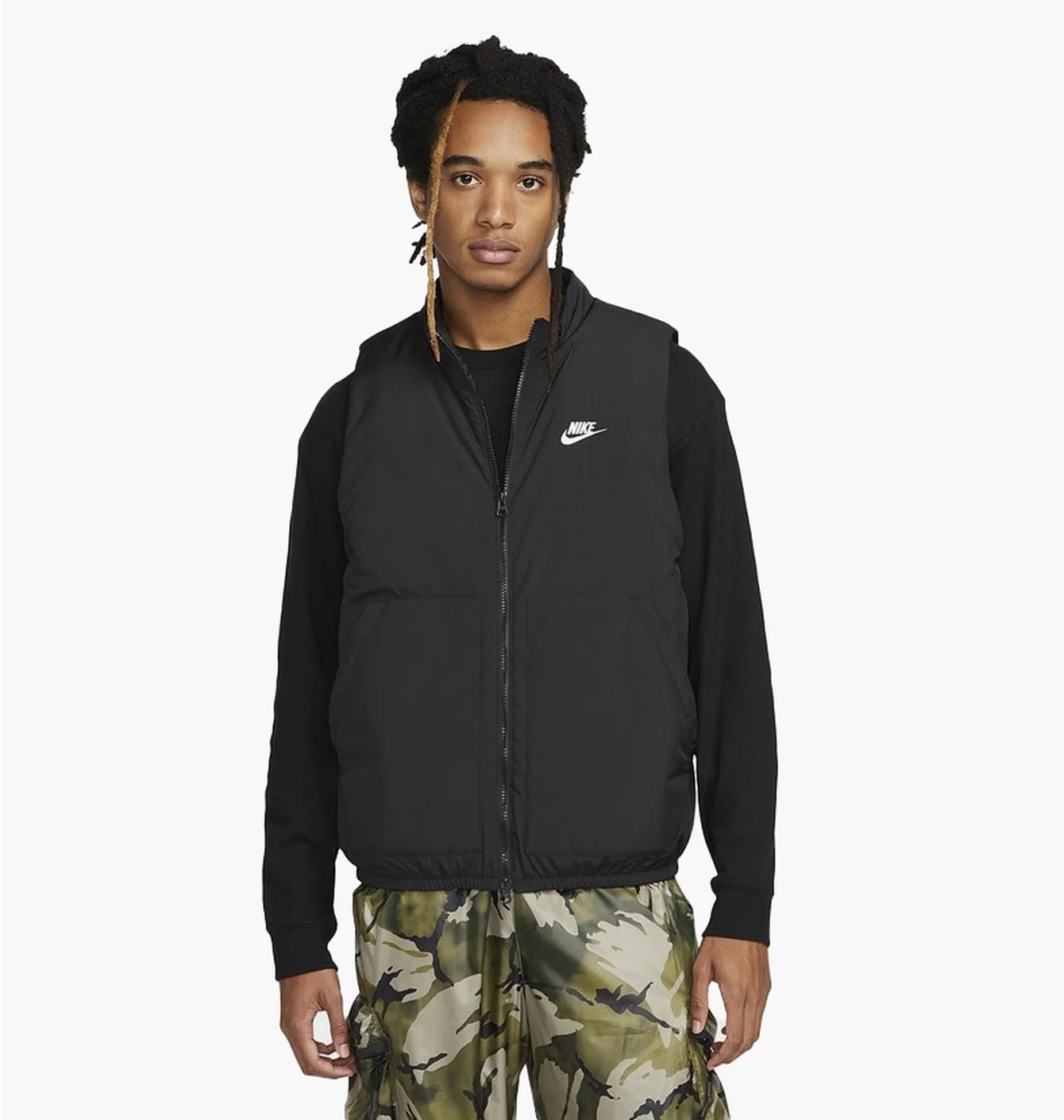 Nike Tf Club Wvn Insltd Vest Black