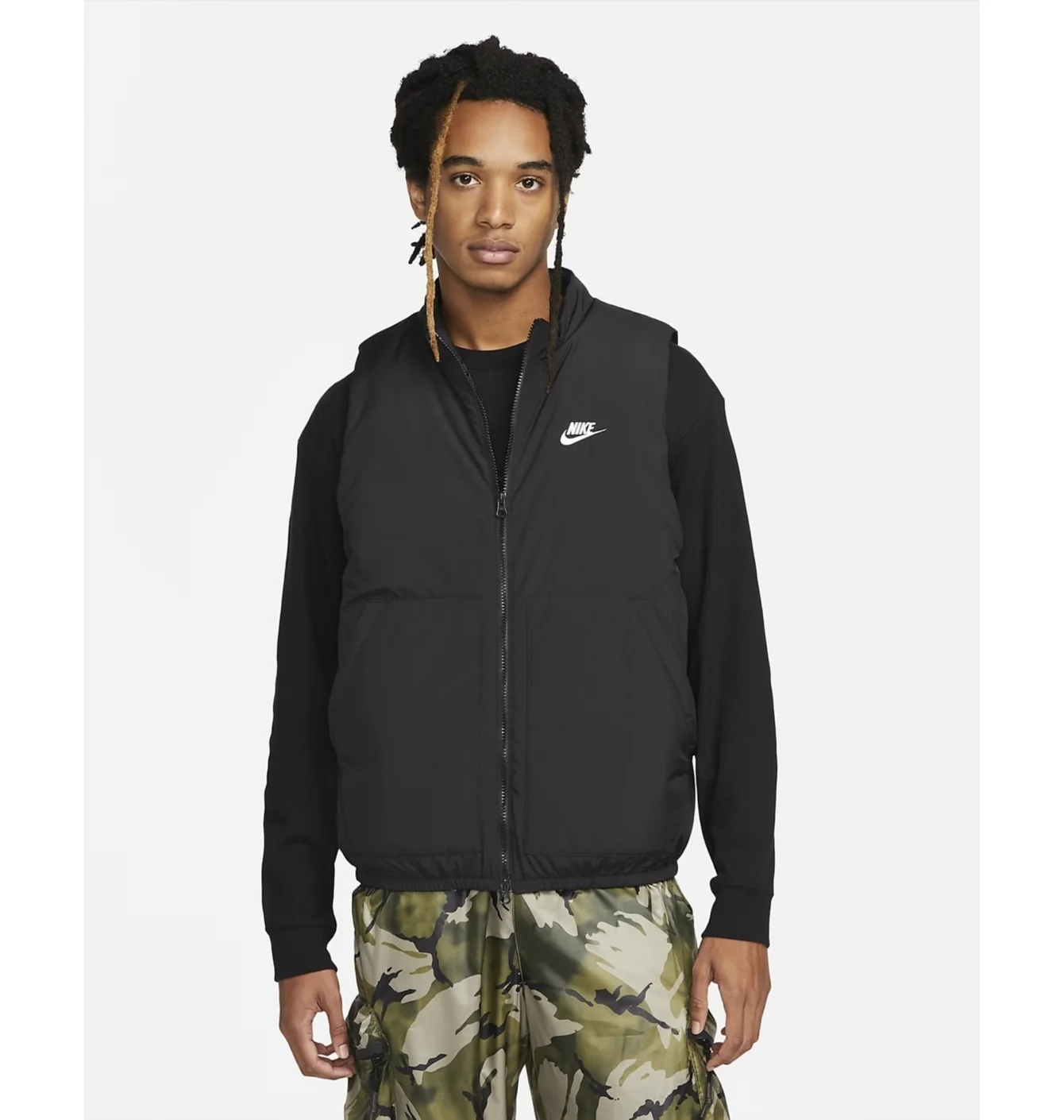 Nike Tf Club Wvn Insltd Vest Black