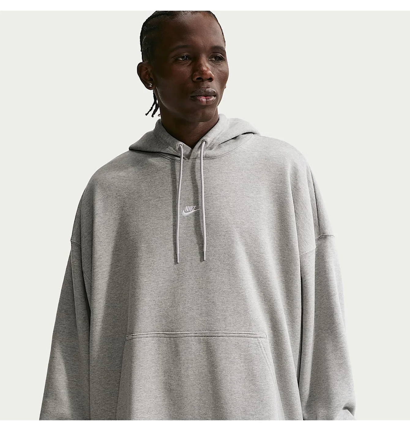 Худі чоловіче Nike Club Ft Os Po Grey IF0745-063