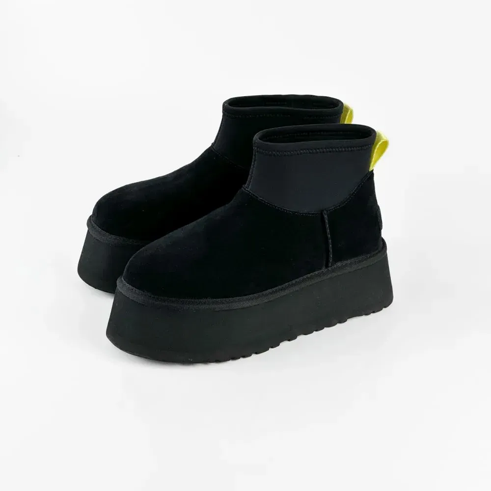 Черевики жіночі Ugg Classic Mini Dipper (1168170-BLK)
