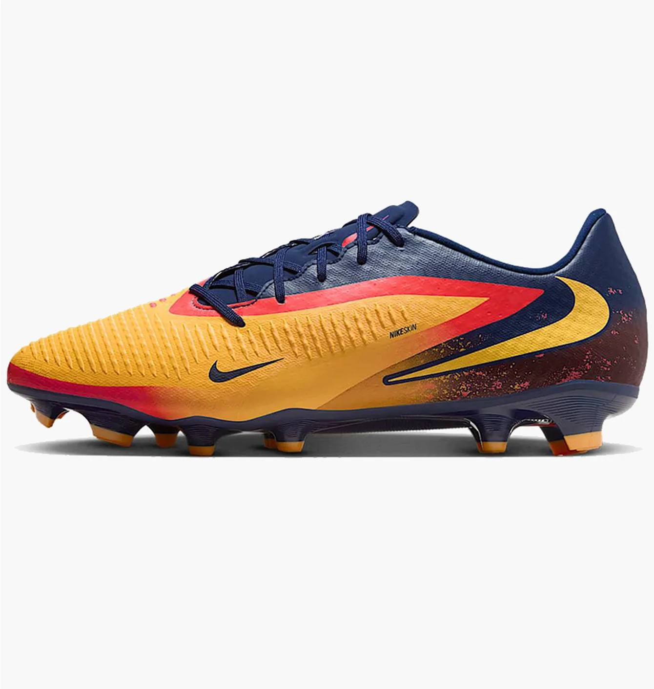Бутси чоловічі Nike Phantom 6 Low Acad Fg/Mg Eh Orange/Blue HQ2314-800