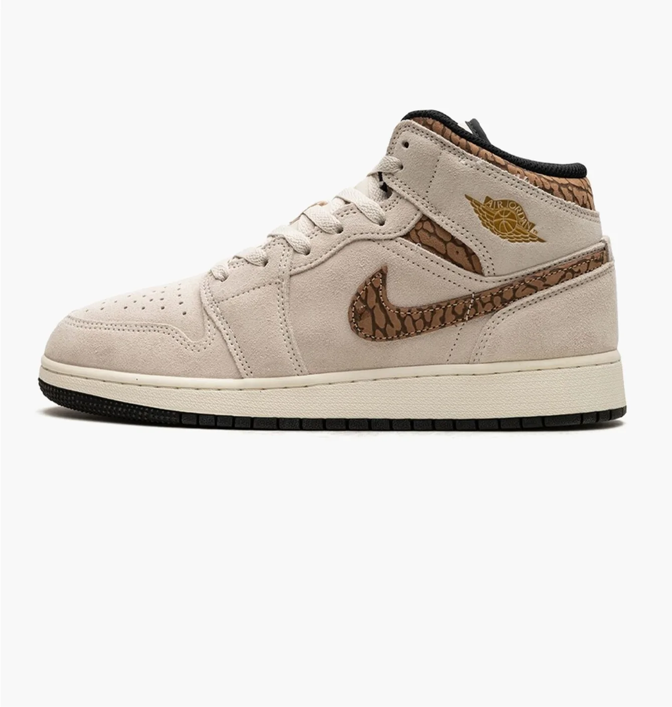 Jordan 1 Mid SE Brown Elephant (GS)