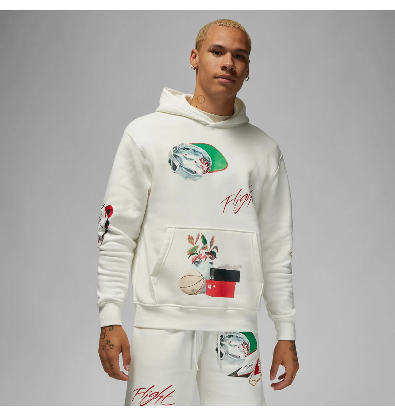 Худі чоловіче Air Jordan Flight Artist White Dq8043-133