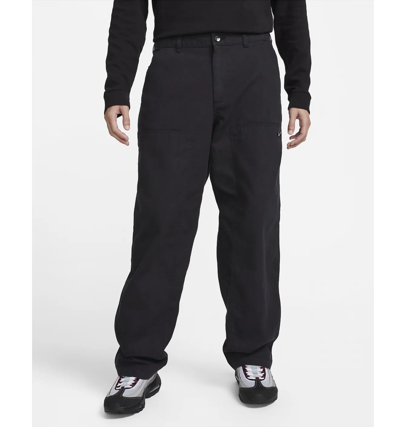 Штани чоловічі Nike Double Panel Pants Black DQ5179-010