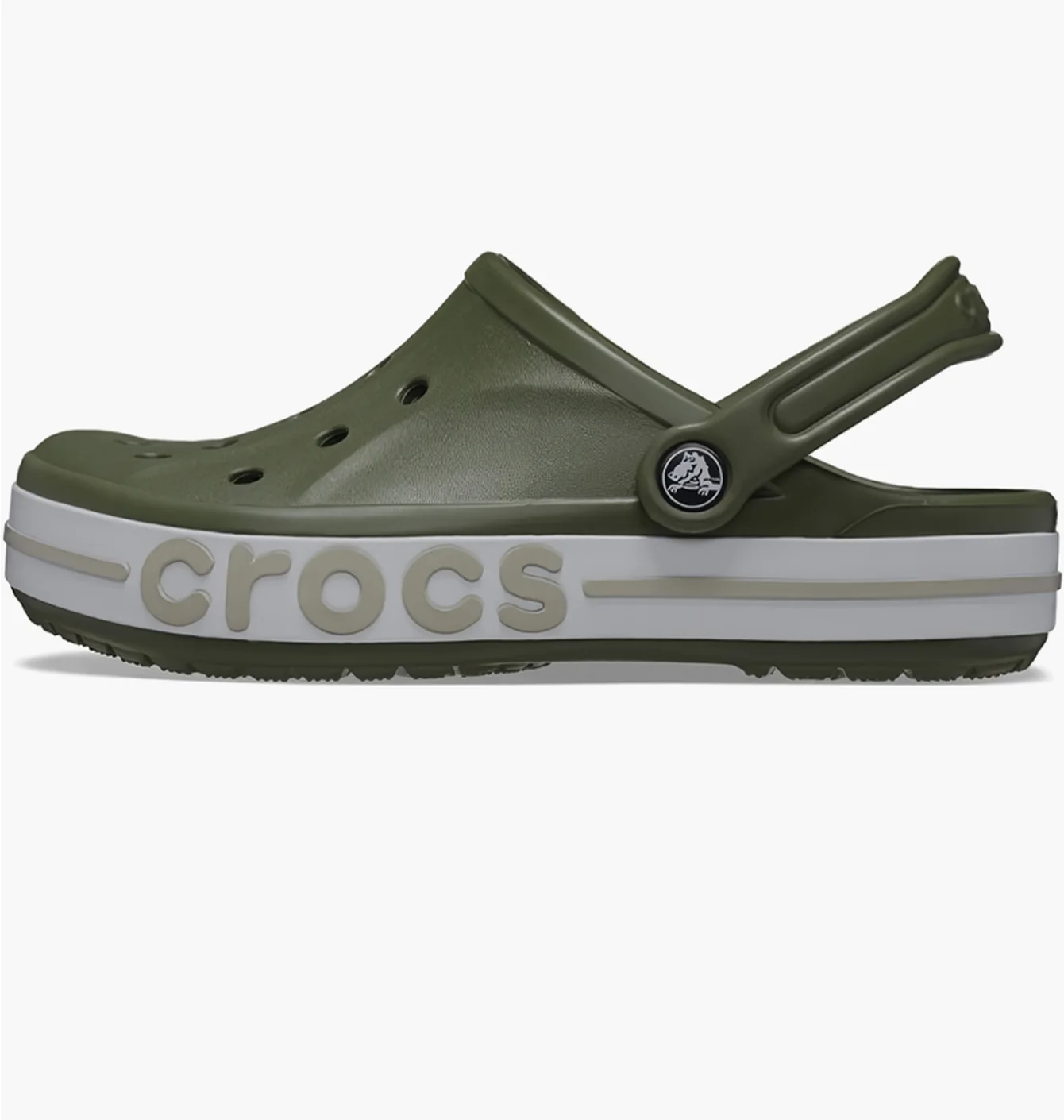 Тапочки унісекс CROCS Bayaband Clog Green 205089-3TQ