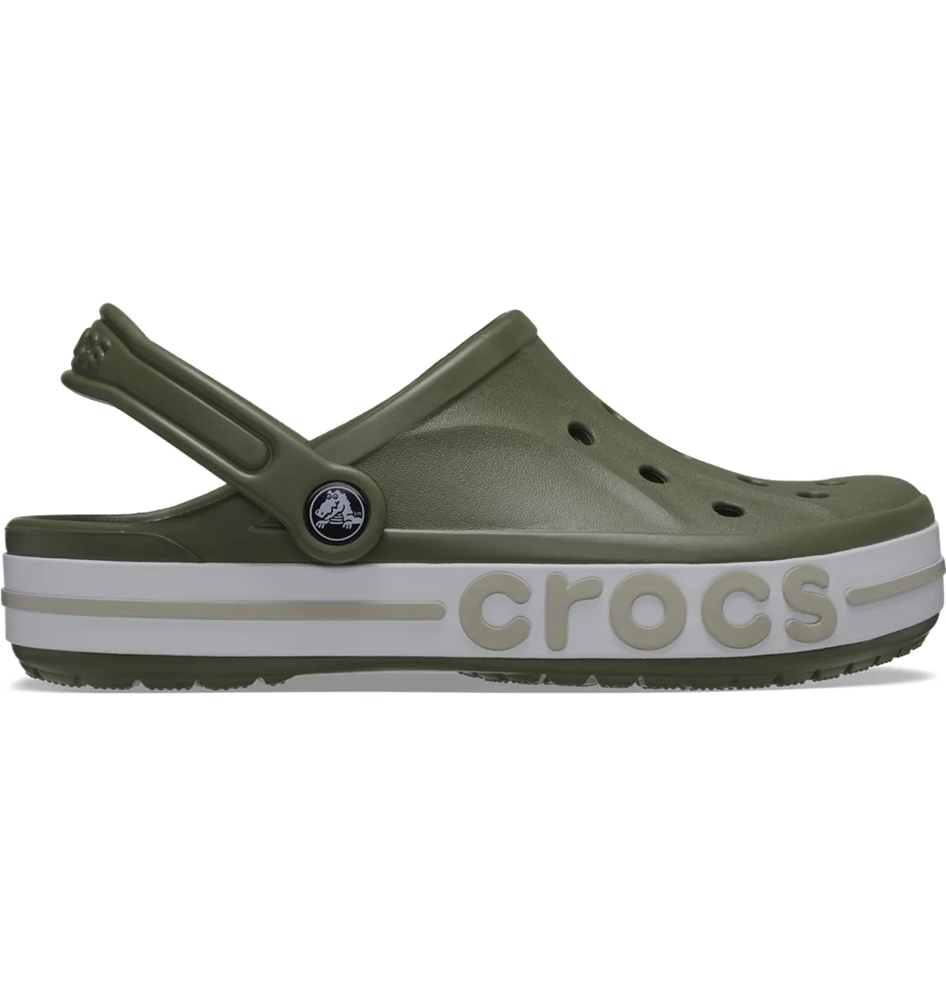 Тапочки унісекс CROCS Bayaband Clog Green 205089-3TQ