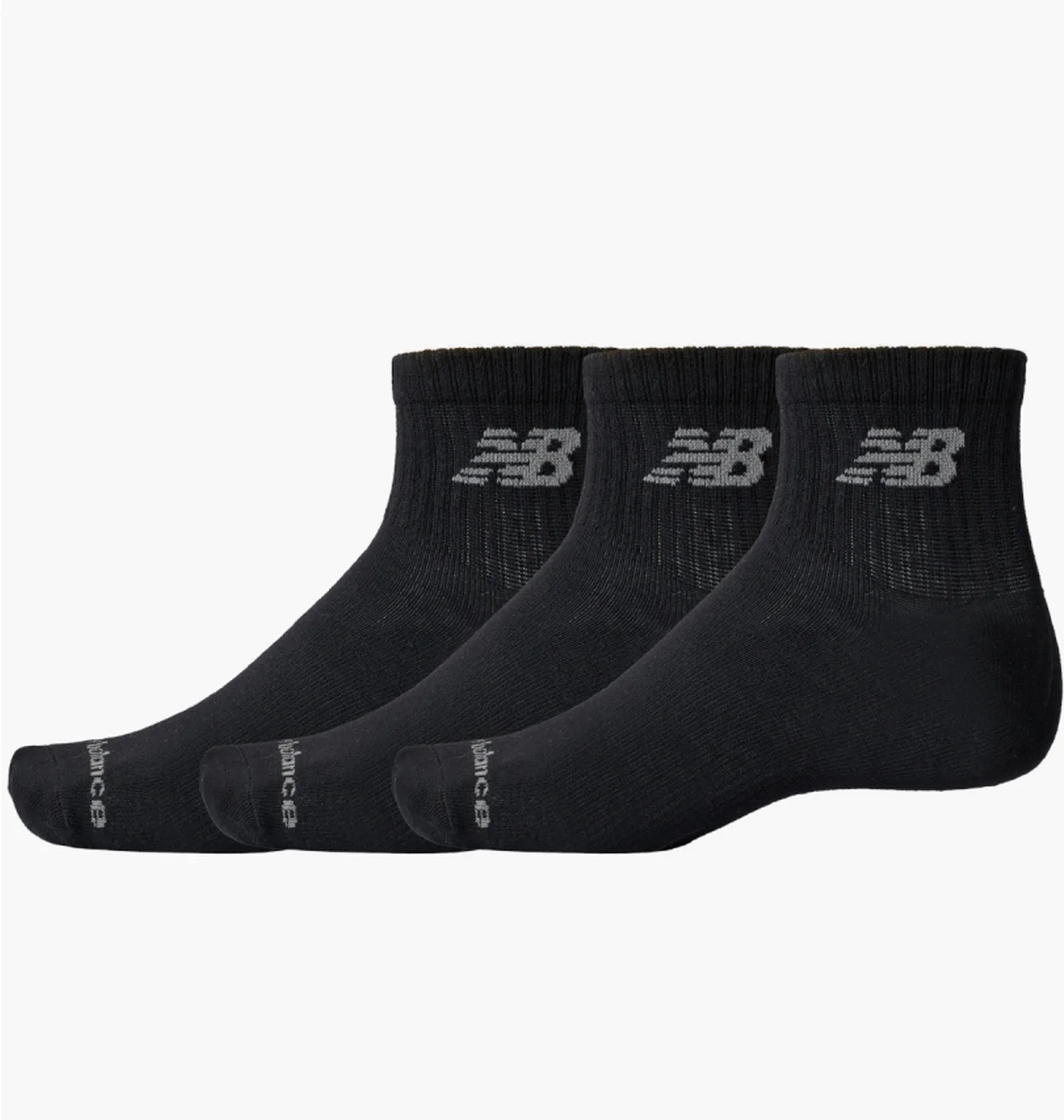 Шкарпетки New Balance Prfm Basic Ankle (3 пари) Black LAS51413BK