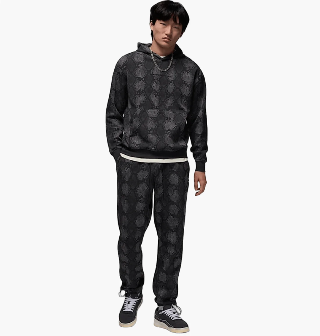 Спортивний костюм чоловічий Air Jordan Sprt Flc Aop Black HF9894-010__HF9896-010