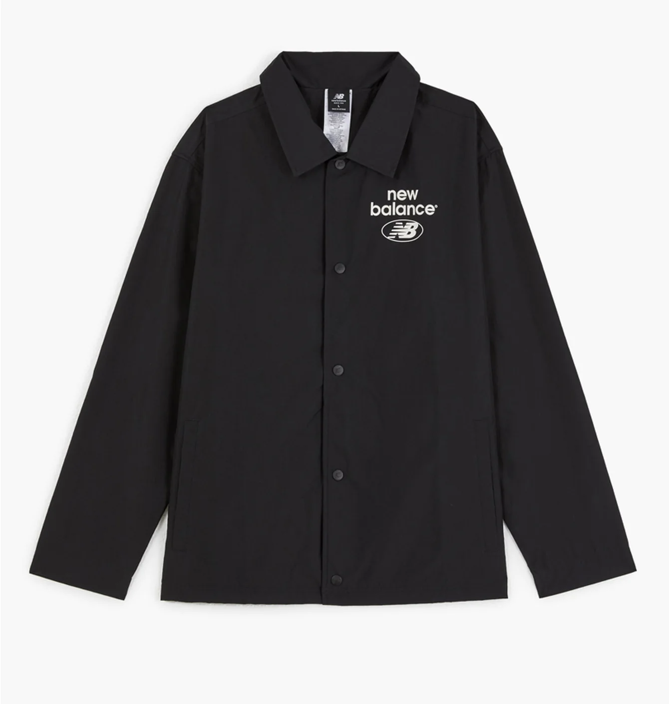 New Balance NB Essentials Coaches Jacket Black