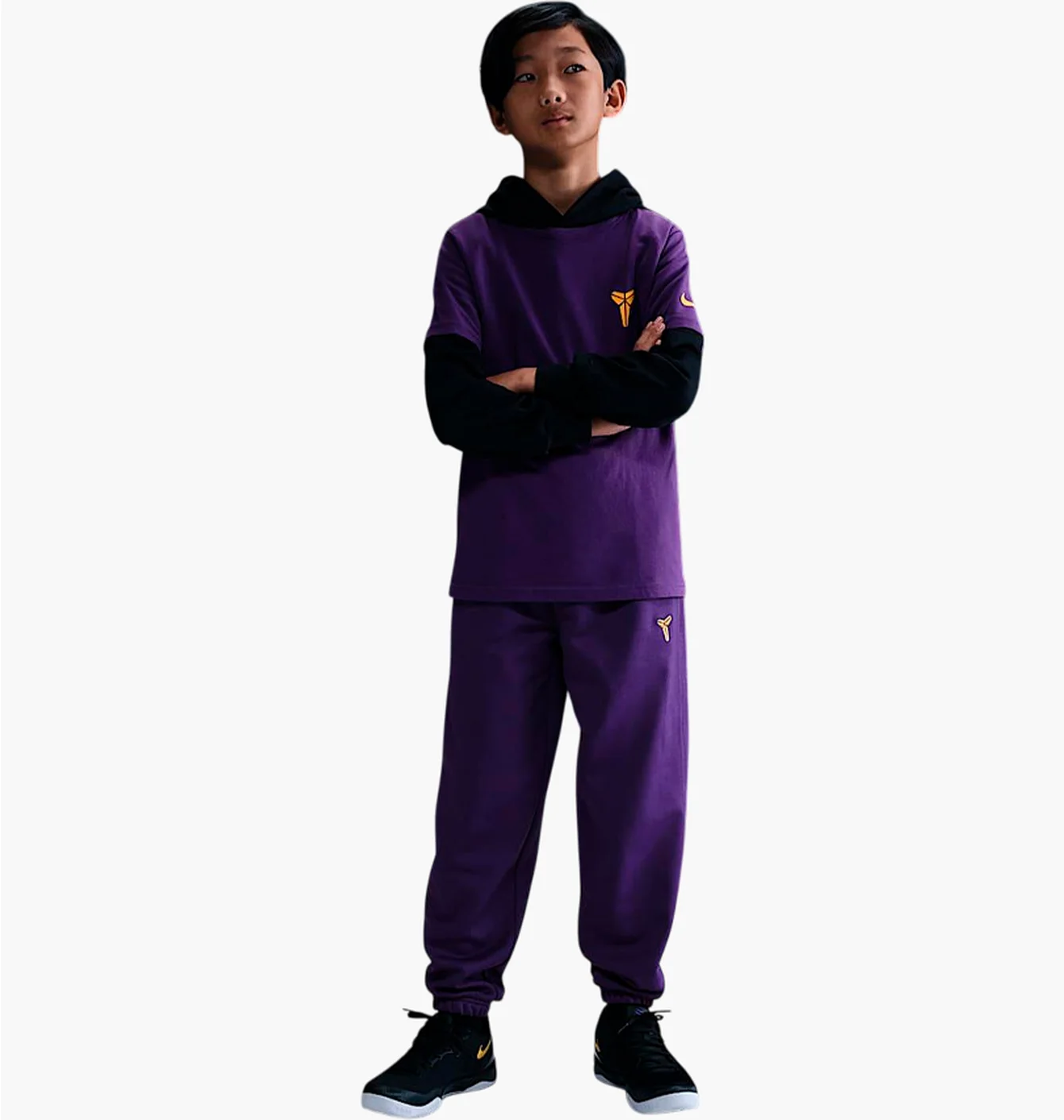 Штани дитячі Nike Kobe Therma-Fit Violet HJ1015-547