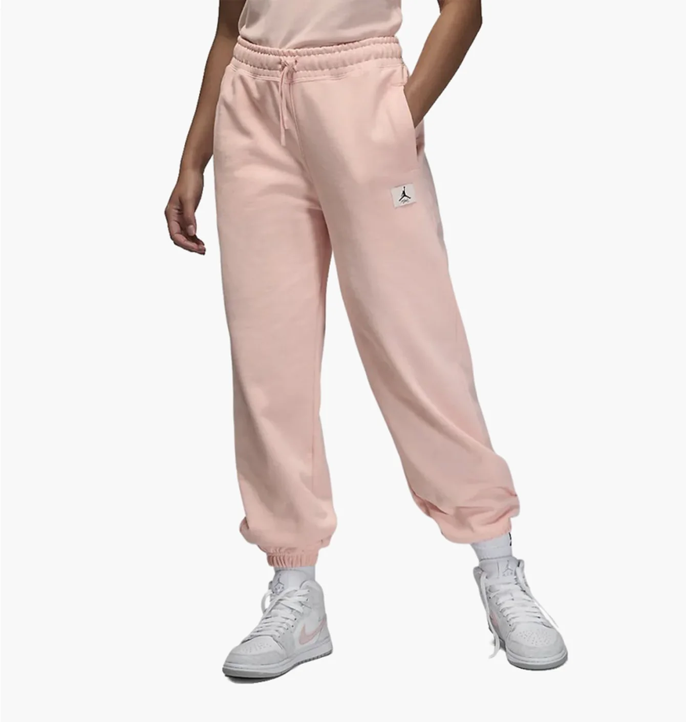 Штани жіночі Air Jordan Brand Flight Fleece Pants Wmns Peach DQ4607-610