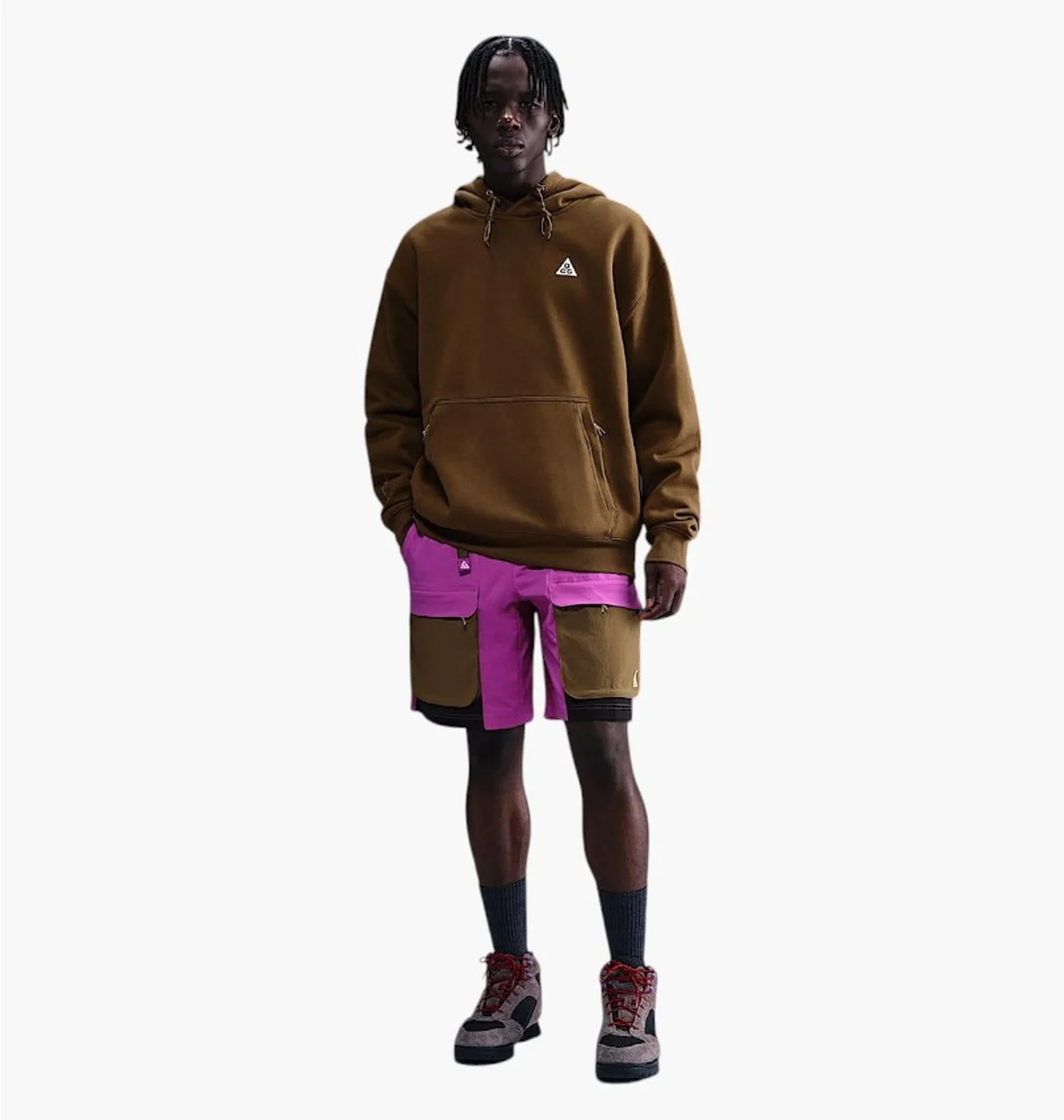 Худі чоловіче Nike Acg Therma-Fit Fleece Brown DZ3392-235
