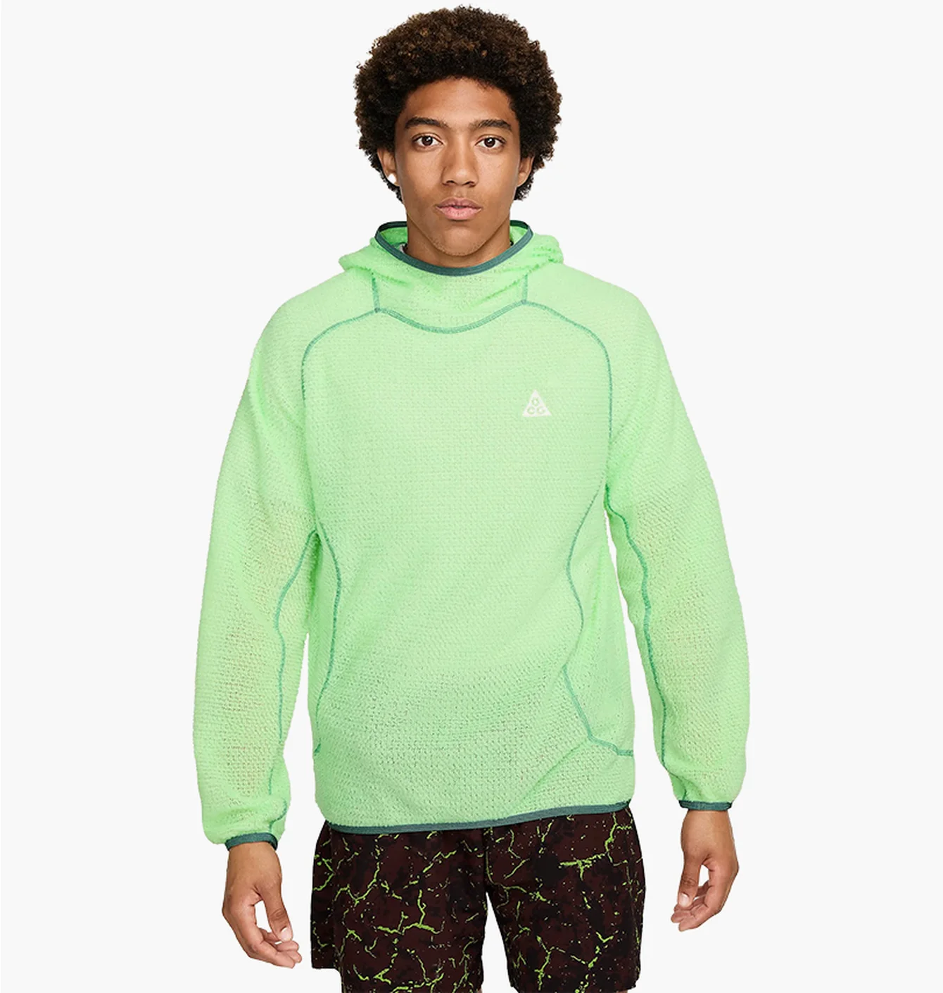 Худі чоловіче Nike Acg Wolf Lichen Mid-Layer Top Green DV9426-376