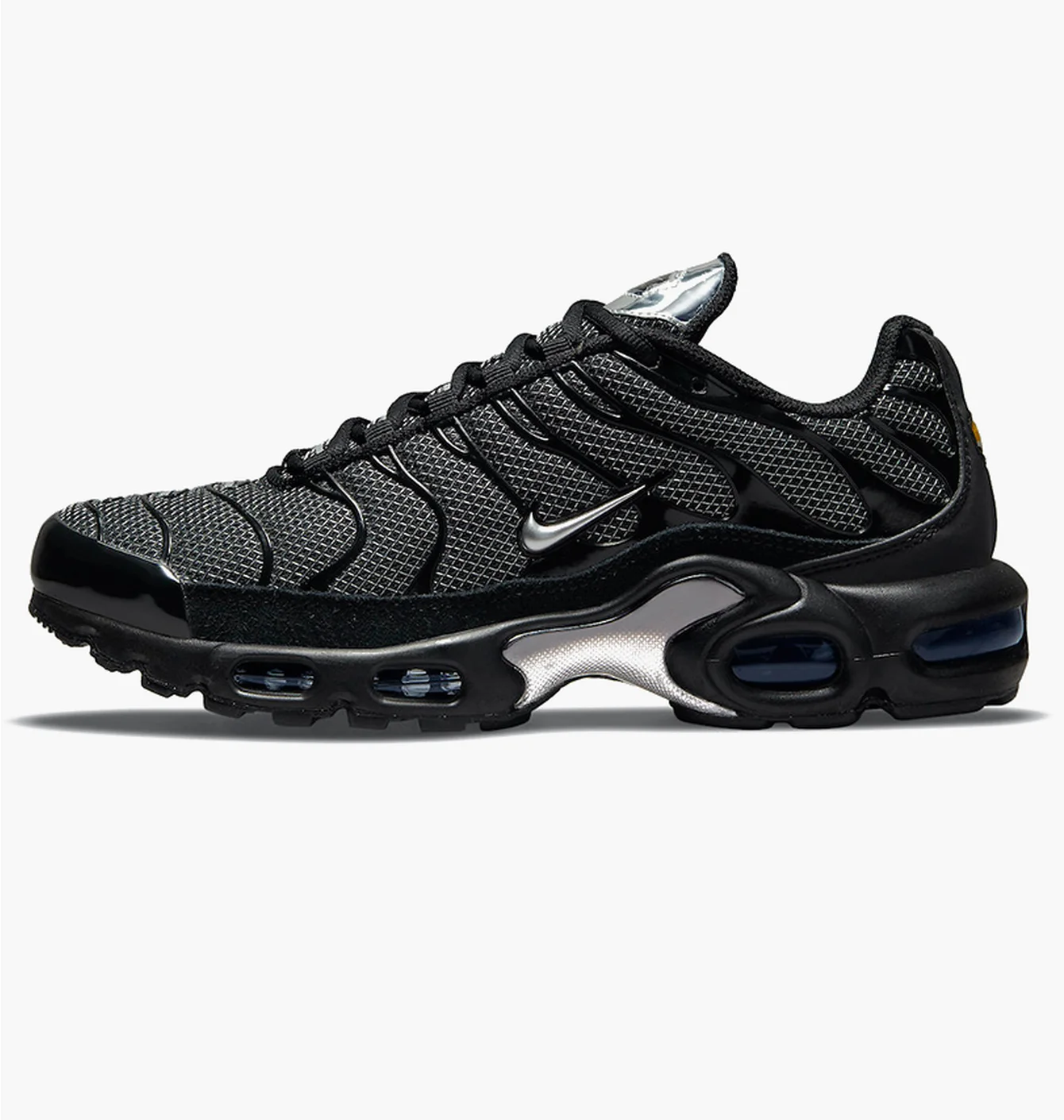 Nike Air Max Plus Black Suede Silver (W)