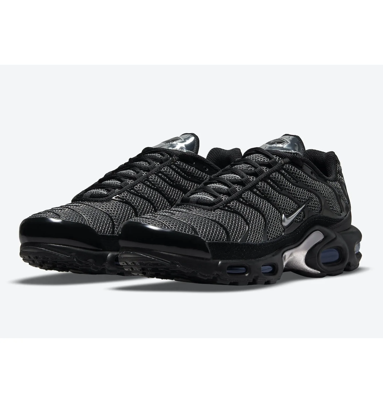 Nike Air Max Plus Black Suede Silver (W)