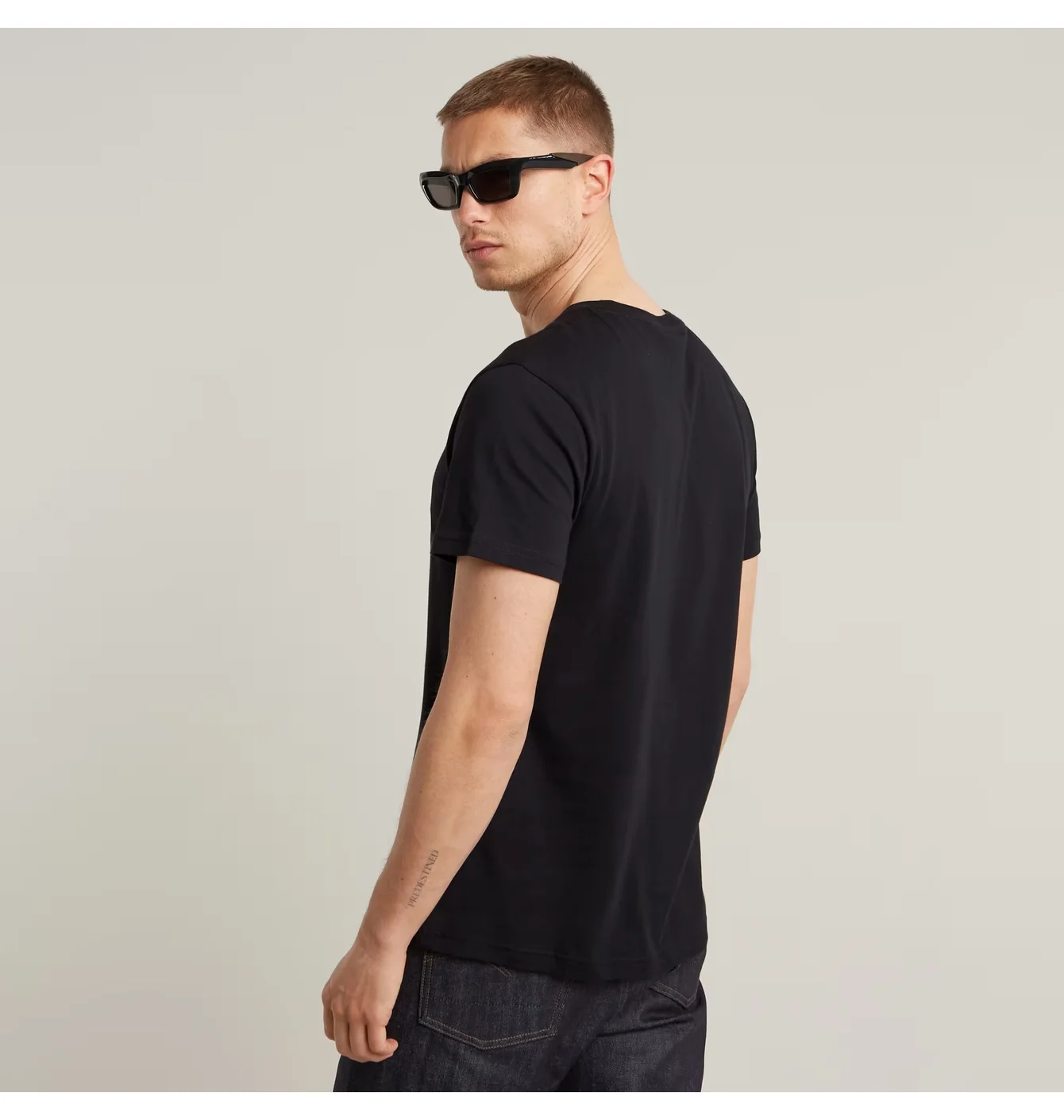 Gstar Grph TS Dk Black