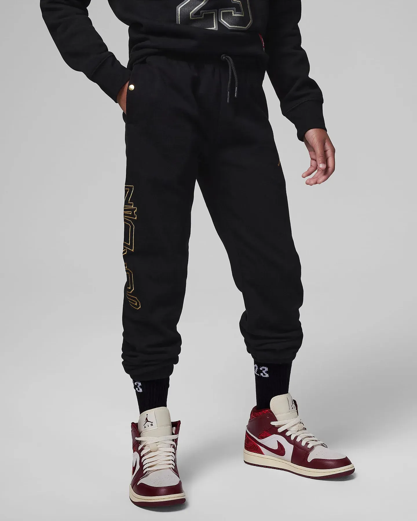 Брюки підліткові Jordan Take Flight Fleece Pants (FV5680-010)