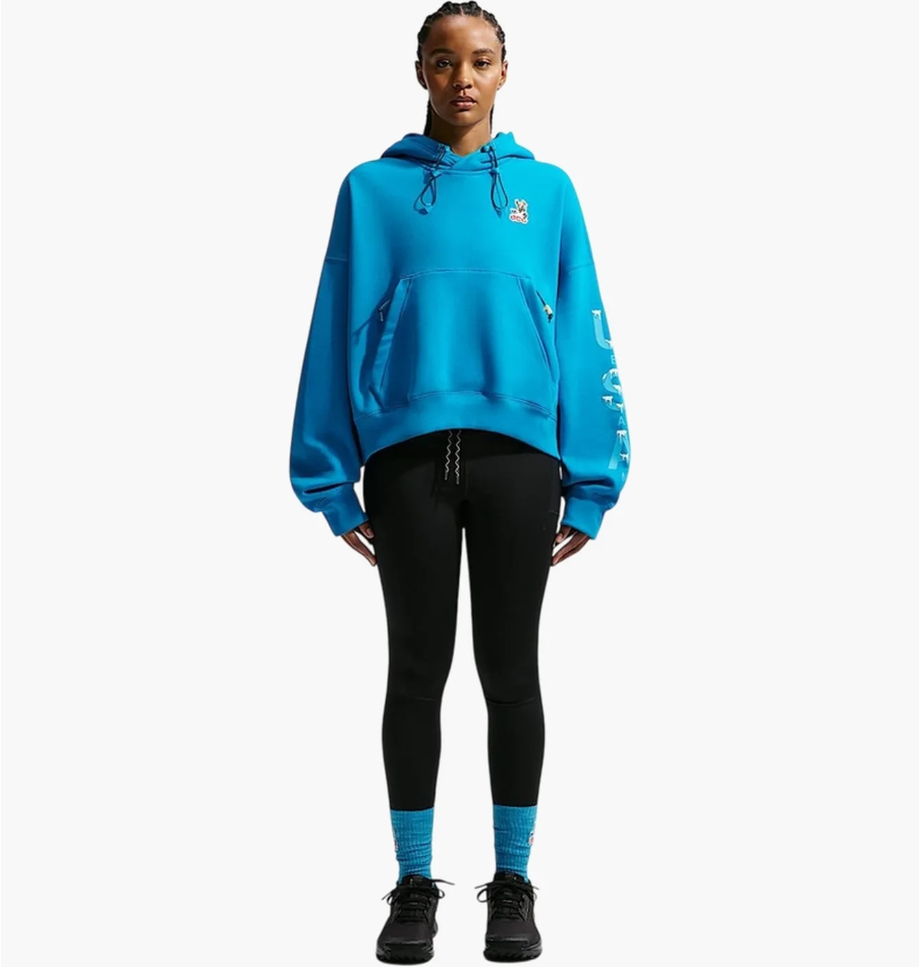 Худі жіноче Nike Acg Usa Wo Blue IB7308-469