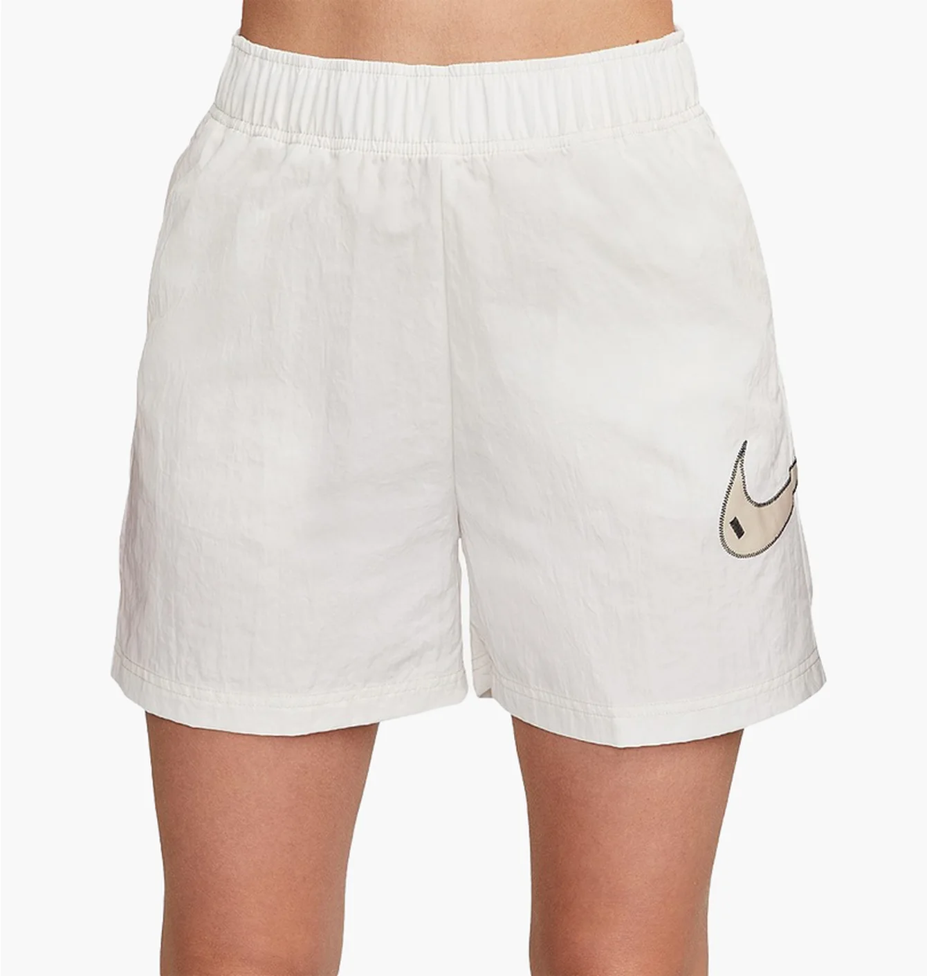 Шорти жіночі Nike Sportswear Swoosh Woven Easy Shorts White Dm6752-030