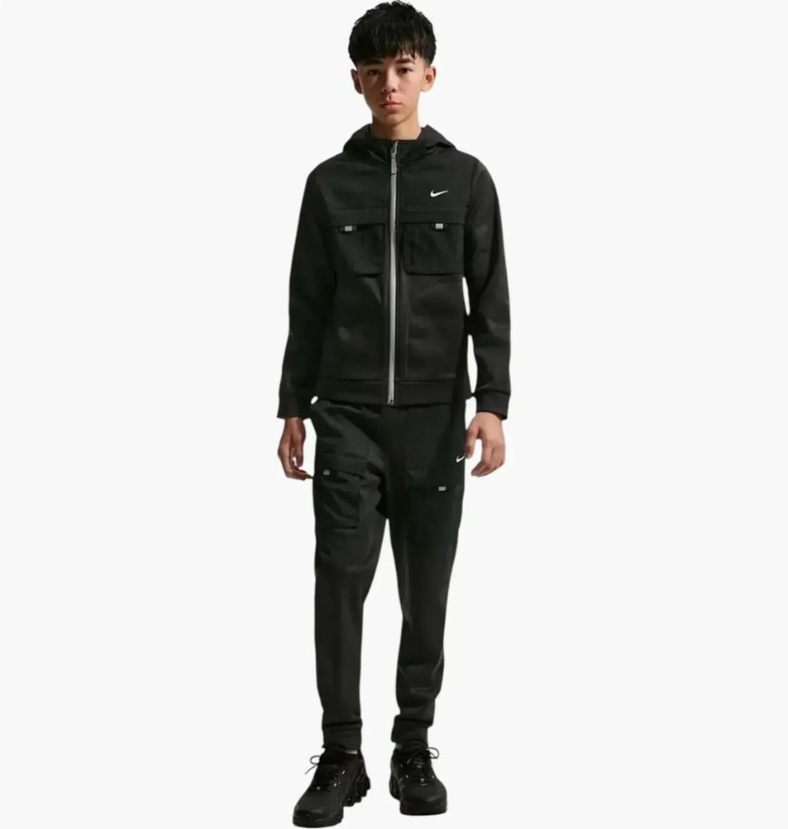 Спортивний костюм дитячий Nike City Utility Black (IO0763-010__IO0764-010)