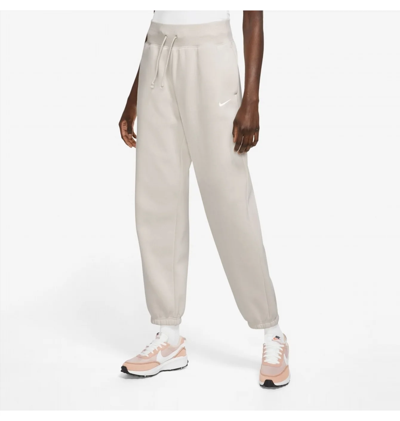 Штани жіночі Nike Sportswear Phoenix Fleece High-Waisted Oversized Sweatpants Grey DQ5887-104