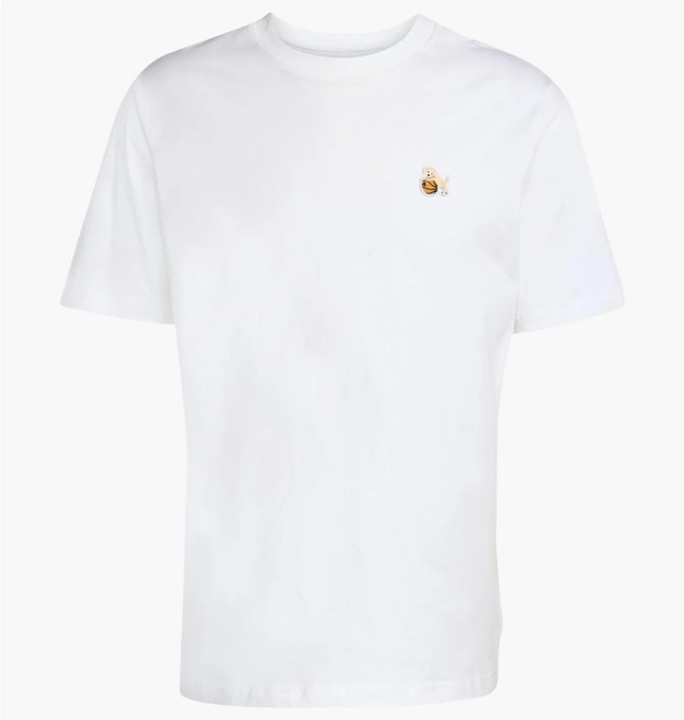 Футболка чоловіча Adidas M Dog T-Shirt White JZ7445