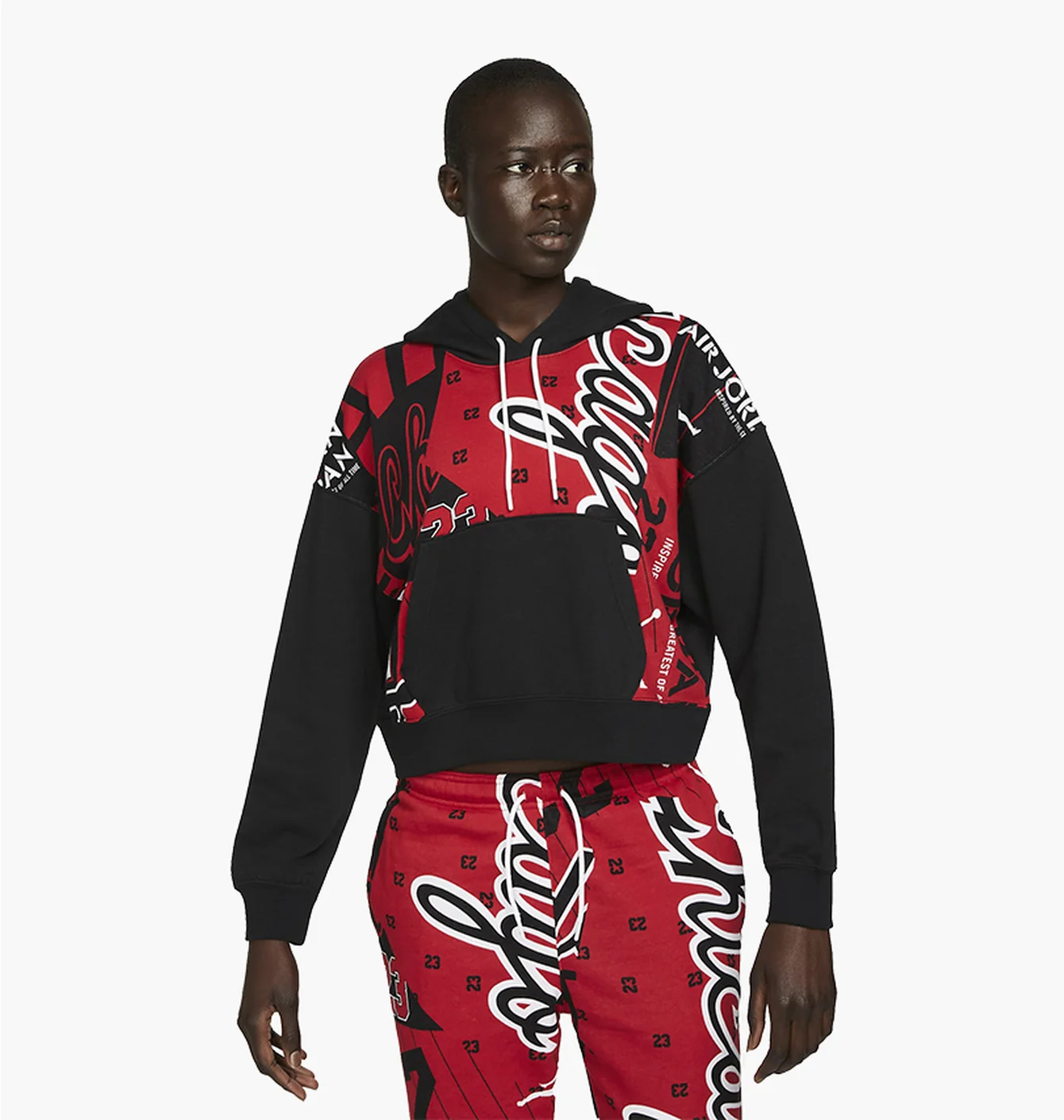 Толстовка AIR JORDAN JORDAN BLACK/RED