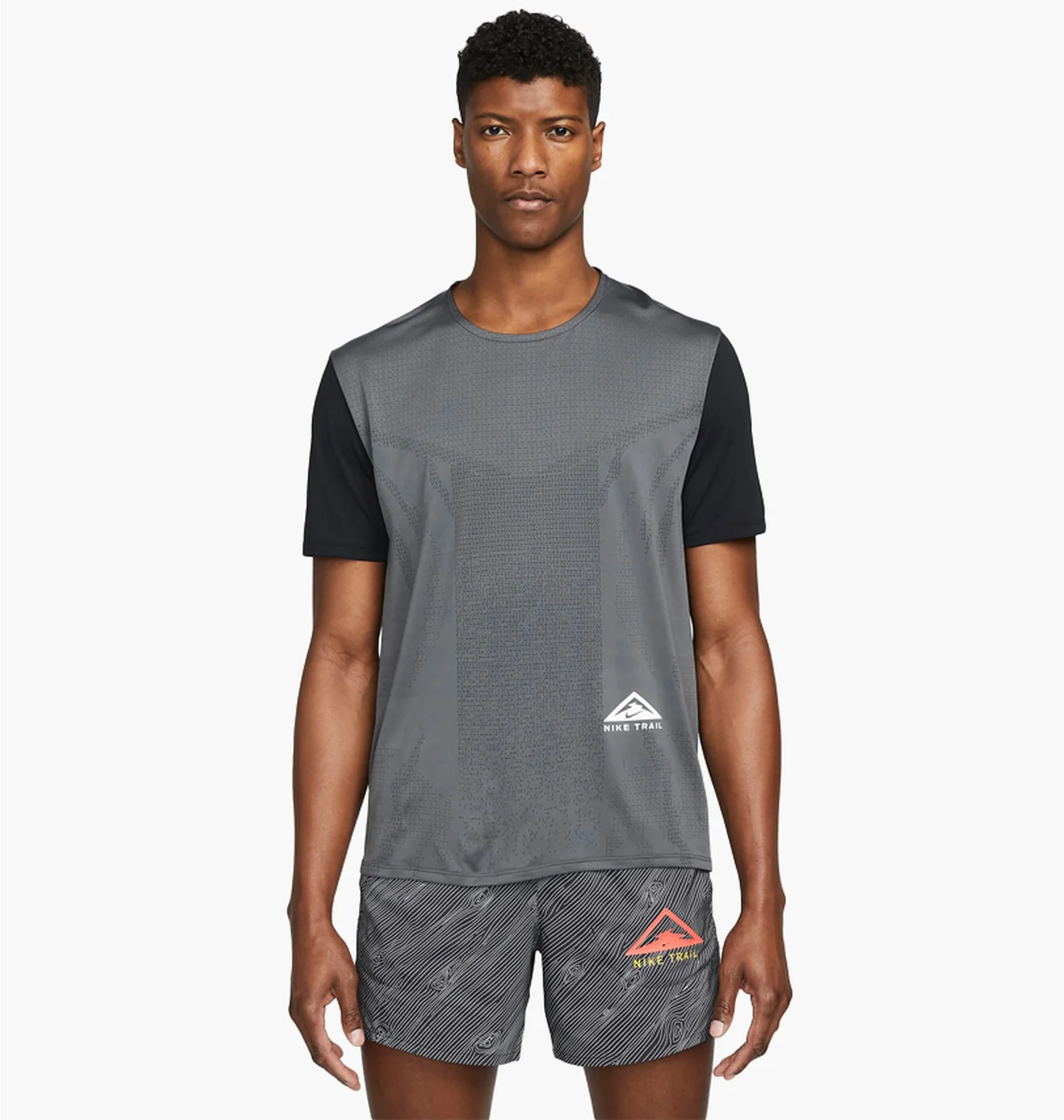 Футболка чоловіча Nike Dri-Fit Rise 365 Grey DM4646-010