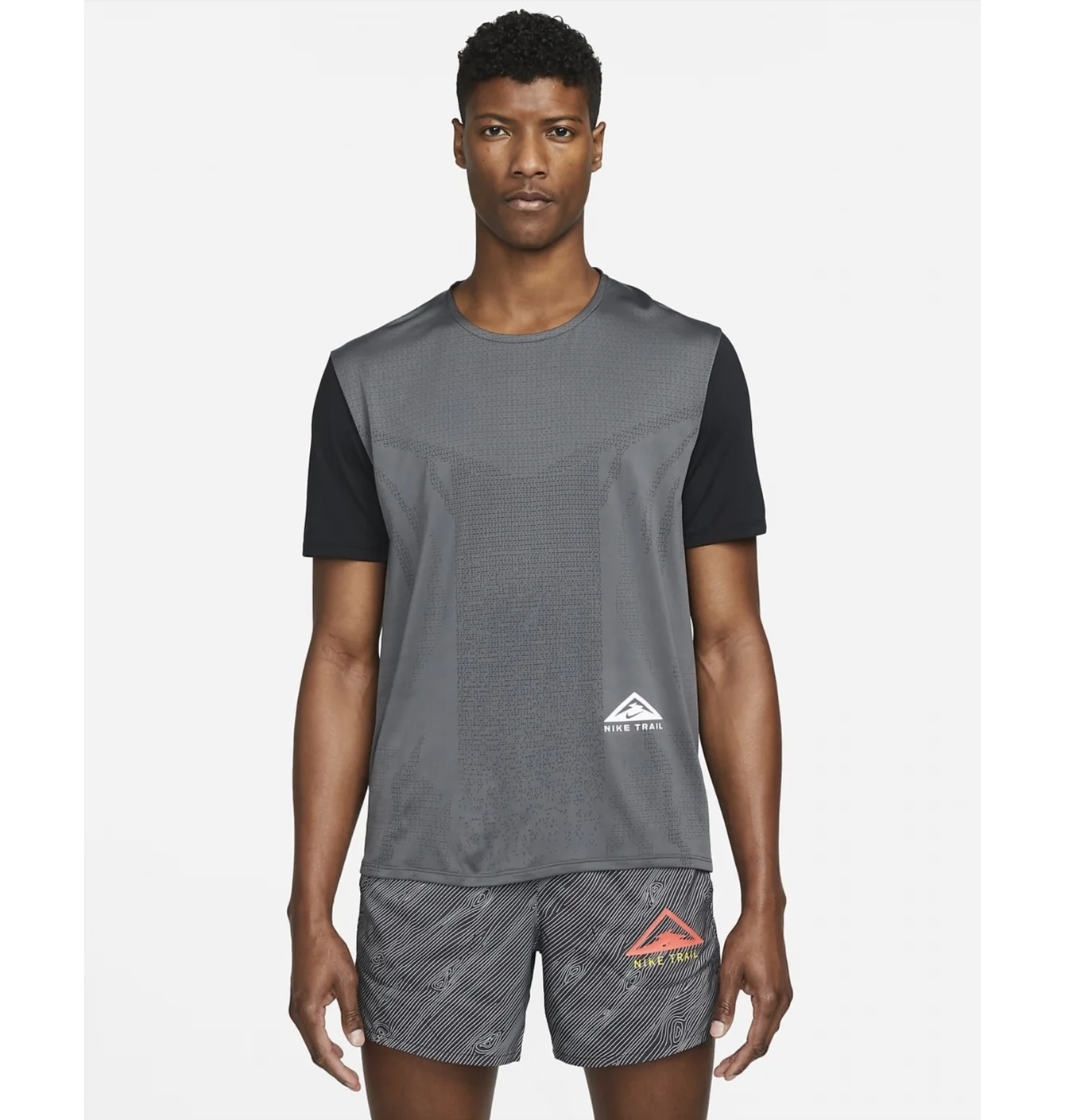 Футболка чоловіча Nike Dri-Fit Rise 365 Grey DM4646-010