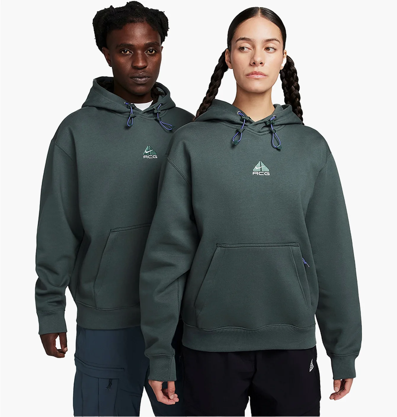 Худі Nike ACG (темно-зелене)