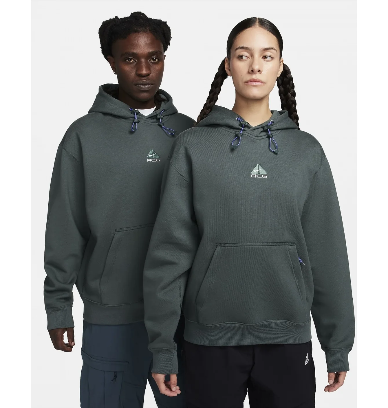 Худі Nike ACG (темно-зелене)